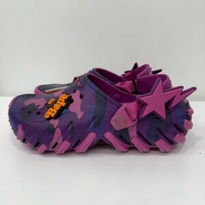 Bape Crocs Echo Ro Clog A Bathing Ape Camouflage Men Size 6 Brand New